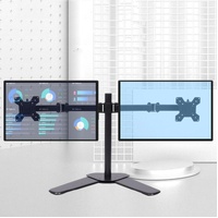 Adjustable Dual Monitor Stand for Desktop thumbnail