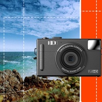3.0 Hd Children's Digital Camera with 48mp and 3 Screen - Black thumbnail