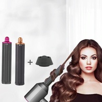 Enhanced Long Curling Nozzle for Dyson Airwrap Hair Dryer - Rose Red thumbnail