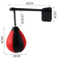 Vent Inflatable Wall-Mounted Speed Ball For Boxing And Martial Arts thumbnail