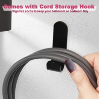 Bathroom Storage Shelf Bracket - Organize your Space - For Dyson Hair Dryer  Hd08 thumbnail