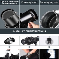 Optical Snoot For Bowens Mount Flash - Studio Accessory thumbnail