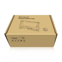 Wood Handle Metal Camera Cage For Sony A6400 / A6300 / A6100 / A6000 Stabilizer Rig thumbnail
