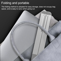 Adjustable Laptop Stand - Portable Folding Heat Dissipation Desktop Holder thumbnail