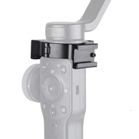 Microphone Mount for Smooth 4 Handle Gimbal Stabilizer - Hot Shoe Adapter Ring thumbnail