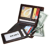 Detachable Card Holder Leather Wallet for Men - Antimagnetic Rfid thumbnail