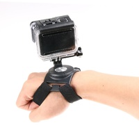 360 Degree Rotation Mount for Gopro Insta360 Dji Action Cameras - 3-in-1 Straps for Hand Wrist Arm Leg thumbnail