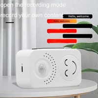 Entrance Voice Broadcaster - Small Horn Sensor For Doorbell Use - Battery Square thumbnail