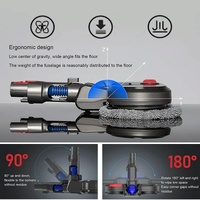 Electric Vacuum Cleaner with Integrated Mopping Head and Water Tank - Includes 6 Rag Pieces - For Dyson V15 thumbnail