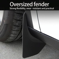 4Pcs / Set Splash Guards Matte Fender No Drilling Required Upgraded Pp Material - For Tesla Model 3 thumbnail