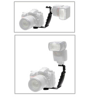Universal Flash Bracket Mount For Dslr And Digital Cameras thumbnail