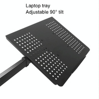 Rotatable Dual Screen Laptop Stand for Desktop thumbnail