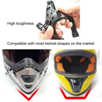 Universal Motorcycle Helmet Mount for Action Camera and Phone thumbnail