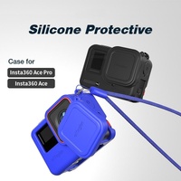 Silicone Case for Insta360 Ace Camera - Protect your Gear - For Insta360 Ace (Black) thumbnail
