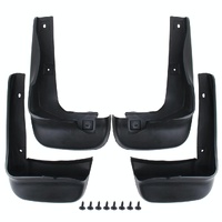 4 Pcs Car Auto Semi-Rigid Pvc Splash Flaps Fender Guard For Honda City thumbnail