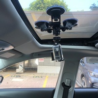 Universal Car Suction Cup Mount for Video Shooting and Phone Clip thumbnail