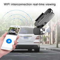 Hd Night Vision Car Dash Cam with 4k Wifi Recording thumbnail