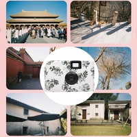 Retro Peony Disposable Mini Camera with 17 Films thumbnail