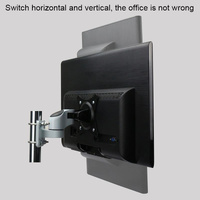 Wall Mount Monitor Stand - no Drilling Needed thumbnail