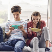 Protective Tpu Case for Nintendo Switch Lite - Clear thumbnail