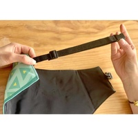 Refreshing Avocado Pet Scarf Three-Layer Thickened Waterproof Saliva Towel - Size L thumbnail