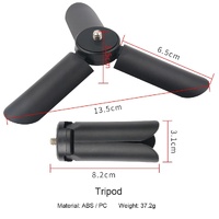 Compact Tripod Mount for Dji Mobile 2 with Flashlight Extension thumbnail