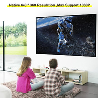 Mini Portable Led Projector For Kids - 1080P Resolution thumbnail