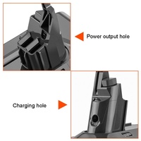 Replacement Battery for Dyson V8 Cordless Vacuum - 21.6v - 3500Mah thumbnail
