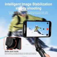 Foldable 3-in-1 Gimbal Stabilizer with Bluetooth Remote and Selfie Stick for Smartphones thumbnail