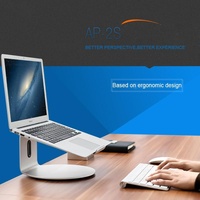 360 Degree Rotating Aluminum Laptop Stand - Efficient Cooling thumbnail