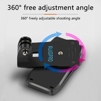 360 Degree Backpack Mount for Gopro Dji and Other Action Cameras - Rotating Clip Clamp thumbnail