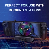 Steam Deck Oled Game Console With Digital Display And Metal Heat Sink thumbnail