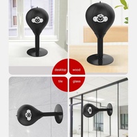 Desktop Speed Ball For Boxing Training - Bear Design With Gloves & Pump - Bear+Children Gloves+Pump thumbnail
