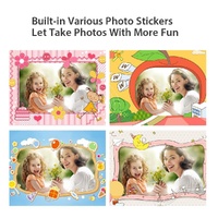 2.0-Inch 4X Zoom Hd Digital Camera For Kids - Blue - Yellow thumbnail
