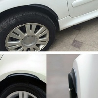 2 Pcs Car Auto Rubber Fender Guard Protection Strip Scratch Protector Sticker thumbnail
