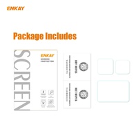 Enkay Hat Prince 3-in-1 Tempered Glass Film for Gopro Hero9 Camera Lens and Screen - 0.2mm 9h 2.15d thumbnail