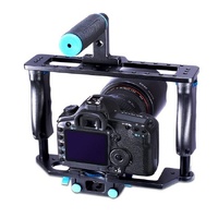 Camera Stabilizer With Protective Cage Handle And Top Set thumbnail