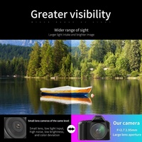 Dual-Camera Night Vision 64 Million Pixel High-Definition Wifi Digital Camera Standard & Fill Light - Standard+Light+Lens+Mic+Bracket thumbnail