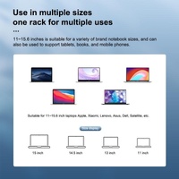 Adjustable Aluminum Laptop Stand - Multi-functional & Foldable thumbnail