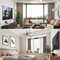 Adjustable Tilt Wall Mount for 55-85 Lcd Tv thumbnail