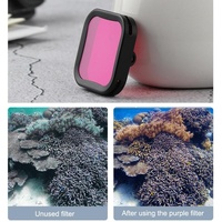 Waterproof Diving Case Kit for Dji Action 1 with Lens Filter - Underwater thumbnail
