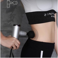 Electric Shock Muscle Massage Gun - Pink Minia thumbnail