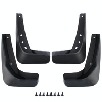 4 Pcs Car Auto Semi-Rigid Pvc Splash Flaps Fender Guard For Audi A3 Sedan 2014 thumbnail