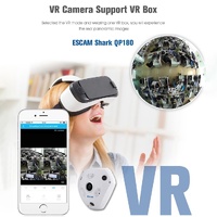 360 Degree Fisheye Lens Wifi Ip Camera With Motion Detection & Night Vision - Shark 960P thumbnail