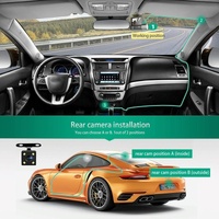 1080p Hd Multi-language Driving Recorder with 3 Lenses thumbnail