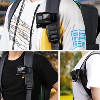 360 Degree J-type Backpack Mount for Gopro Dji and Action Cameras thumbnail