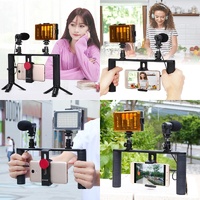 Smartphone Video Rig For Vlogging And Filmmaking - Stabilizer For Iphone Galaxy Huawei Xiaomi Htc Lg Google And More thumbnail