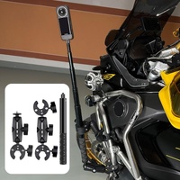 Adjustable Dual-head Handlebar Mount for Motorcycle Selfie Stick thumbnail