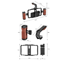 Smartphone Video Rig With Stabilizer Handles For Vlogging And Live Broadcast thumbnail