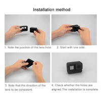 Gopro Hero7 Silicone Case with Lens Cover thumbnail